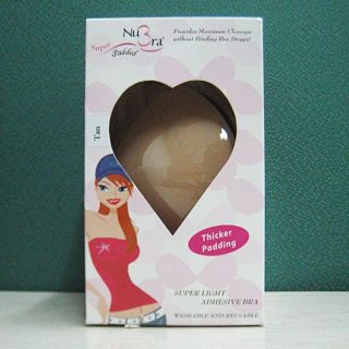 NuBra パテッド ヌーブラ Cサイズ ボリュームアップ 肉厚パッド(ヌーブラ)