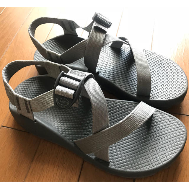 Chaco CHACO*サンダル*Bshop別注*グレー*w8の通販 by erincommune 美品 チャコ サンダル グレー 25cm
