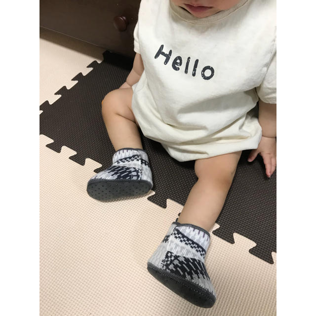 Old Navy(オールドネイビー)のold navy  ベビームートン 10.5~11㎝ キッズ/ベビー/マタニティのベビー靴/シューズ(~14cm)(ブーツ)の商品写真