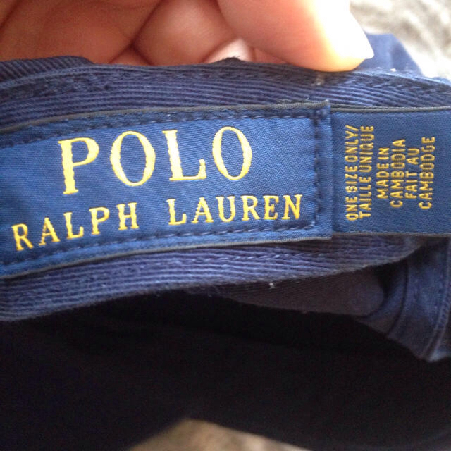 POLO RALPH LAUREN(ポロラルフローレン)のポロ ラルフローレン ネイビー キャップ メンズの帽子(キャップ)の商品写真