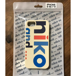 ニコアンド(niko and...)の送料込み！大人気✨Niko and…オリジナルロゴiPhoneケース2(iPhoneケース)