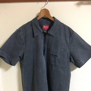 シュプリーム(Supreme)のSupreme 16ss Twill Half Zip Shirt (シャツ)