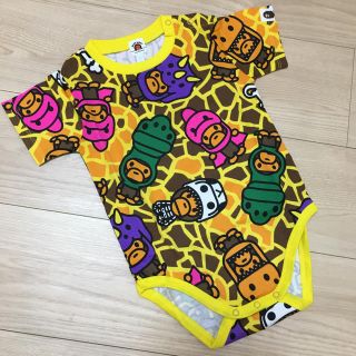 アベイシングエイプ(A BATHING APE)のA BATHING APE ロンパース ⭐️新品⭐️(ロンパース)