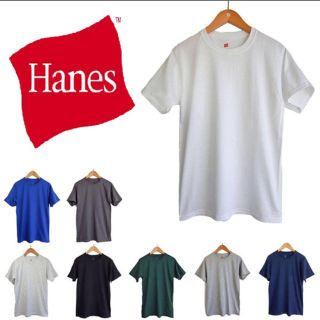 ヘインズ(Hanes)のヘインズ 5.2oz XL白Tシャツ 1枚(Tシャツ/カットソー(半袖/袖なし))