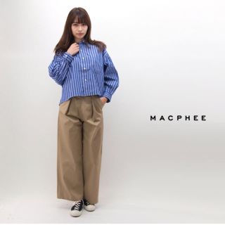 トゥモローランド(TOMORROWLAND)のMACPHEE ワイドチノ(チノパン)