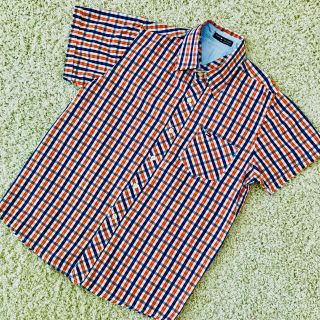 トミーヒルフィガー(TOMMY HILFIGER)の【Tommy Hilfiger】半袖シャツ 橙 XL 140-150(Tシャツ/カットソー)