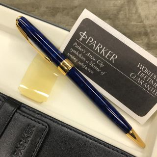 パーカー(Parker)のParkerのボールペン ネイビー 紺(ペン/マーカー)