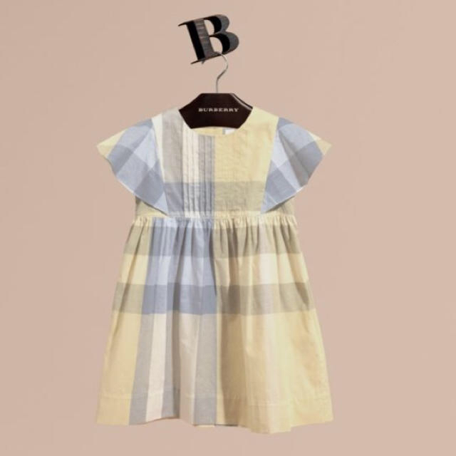 BURBERRY(バーバリー)のバーバリー ワンピース 4y 新品 キッズ/ベビー/マタニティのキッズ服女の子用(90cm~)(ワンピース)の商品写真