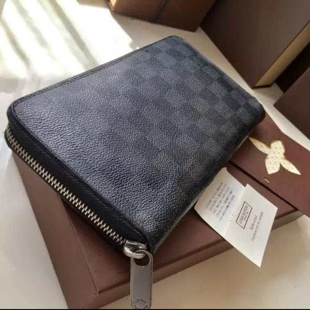 ヴィトン LOUIS VUITTON ダミエ 長財布 ブラック