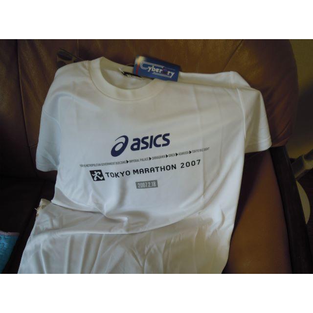 asics(アシックス)の(未使用タグ付)Tシャツ_東京マラソン2007  メンズのトップス(Tシャツ/カットソー(半袖/袖なし))の商品写真