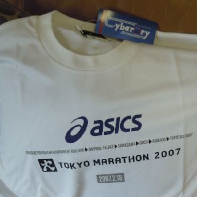 asics(アシックス)の(未使用タグ付)Tシャツ_東京マラソン2007  メンズのトップス(Tシャツ/カットソー(半袖/袖なし))の商品写真