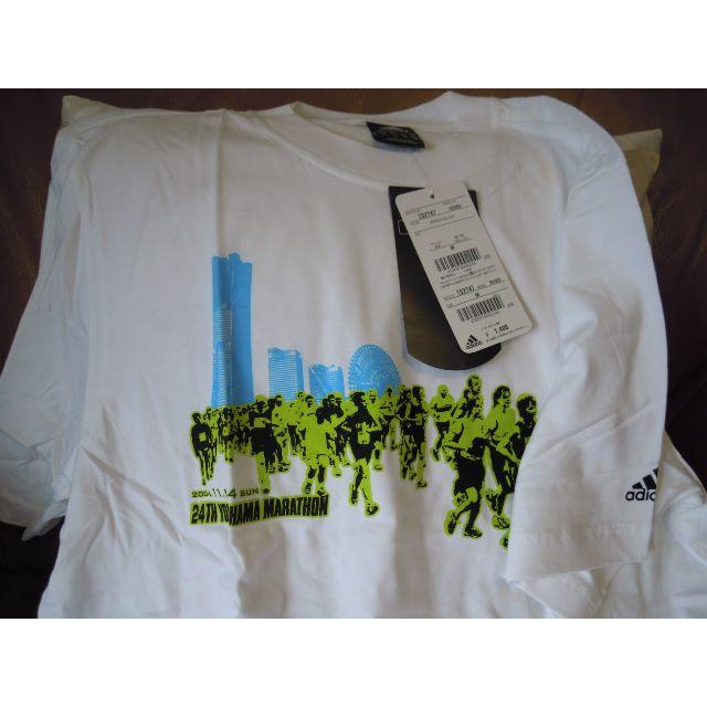 adidas(アディダス)の(未使用タグ付き)Tシャツ_横浜マラソン メンズのトップス(Tシャツ/カットソー(半袖/袖なし))の商品写真