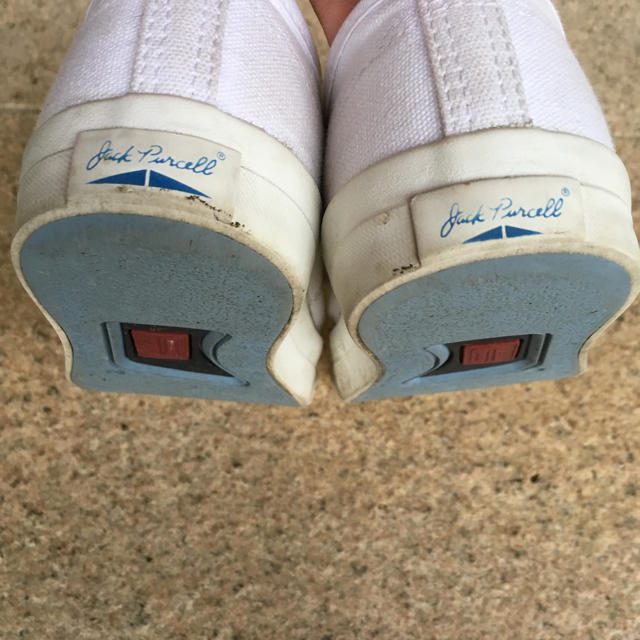 CONVERSE(コンバース)のコンバース ジャックパーセル キッズ 20cm ホワイト 白 スニーカー キッズ/ベビー/マタニティのキッズ靴/シューズ(15cm~)(スニーカー)の商品写真