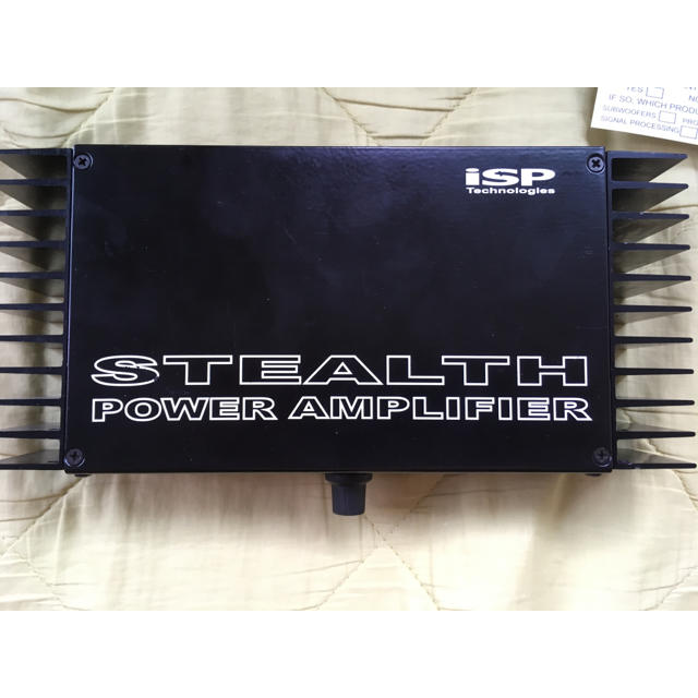 iSP Stealth Pro Power Amplifier 楽器のレコーディング/PA機器(パワーアンプ)の商品写真