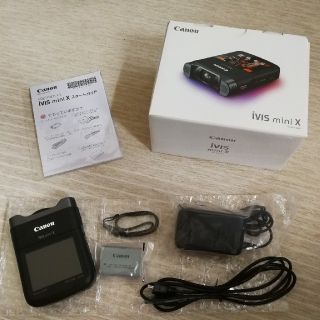 キヤノン(Canon)のcanon  ivis mini X 中古美品　のぐつ様専用(ビデオカメラ)