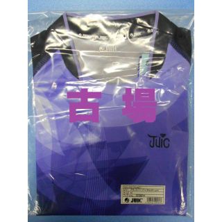 ジュウイック(JUIC)の【廃番・希少品】JUIC／ジュウイック★フォレスト★ブラック×パープル★Mサイズ(卓球)