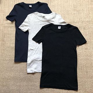 プチバトー(PETIT BATEAU)のプチバトー クルーネック Tシャツ(Tシャツ(半袖/袖なし))