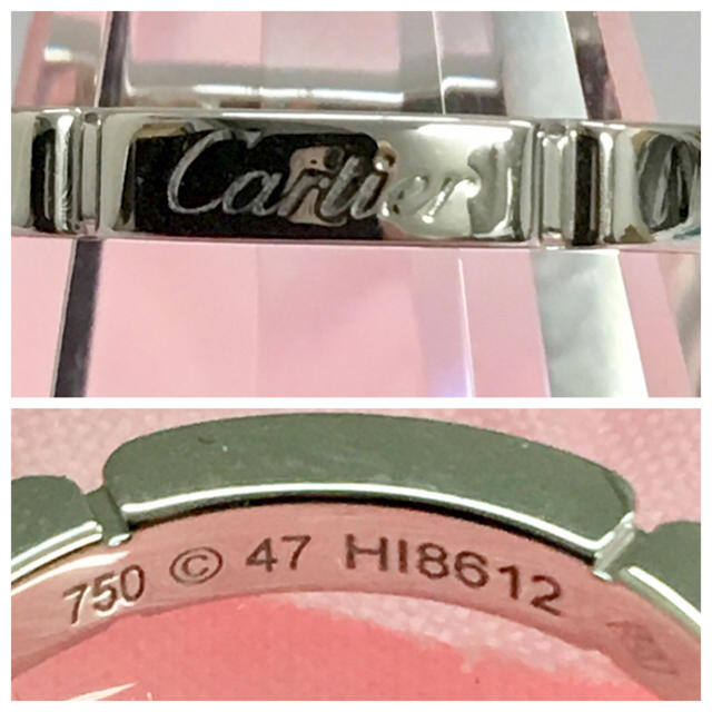 Cartier(カルティエ)のカルティエ 750 マイヨンパンテール リング アフター天然ダイヤモンド レディースのアクセサリー(リング(指輪))の商品写真