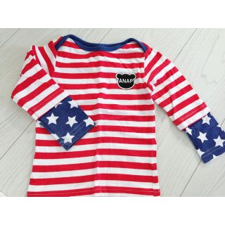 アナップキッズ(ANAP Kids)のbaby kids 長袖Tシャツ(Ｔシャツ)