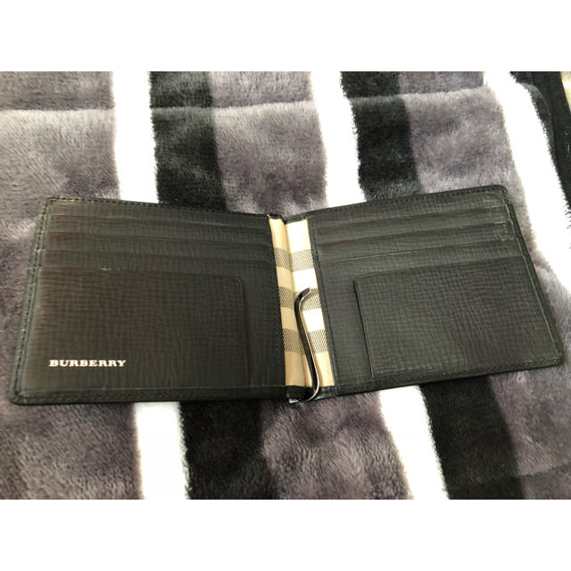 BURBERRY - バーバリー マネークリップ 財布 BURBERRYの通販 by くりょ