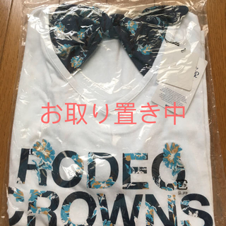 ロデオクラウンズ(RODEO CROWNS)のtyi♡mam様専用 ロデオクラウンズバッグリボンTシャツ(Tシャツ(半袖/袖なし))