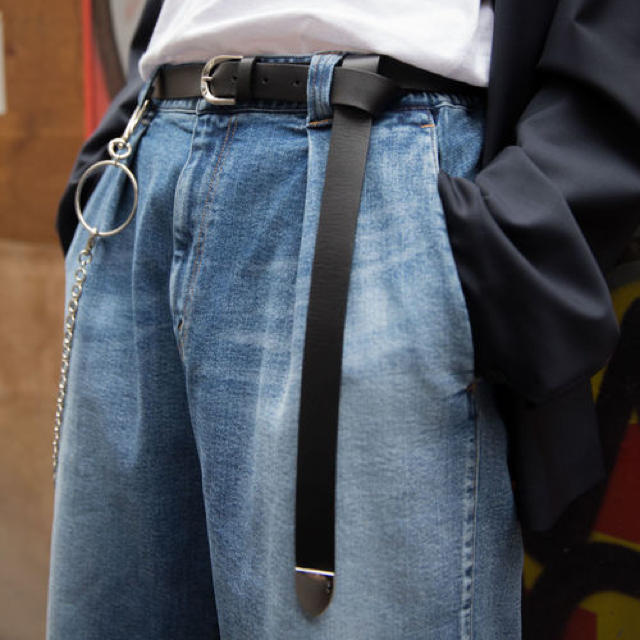 LiDnM × RYO ロングレザーベルト ブラック LiDnM × RYO ロングレザーベルト ブラック