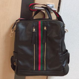 GUCCI風 リュック バッグ  キャロライン様 お取り置き(リュック/バックパック)