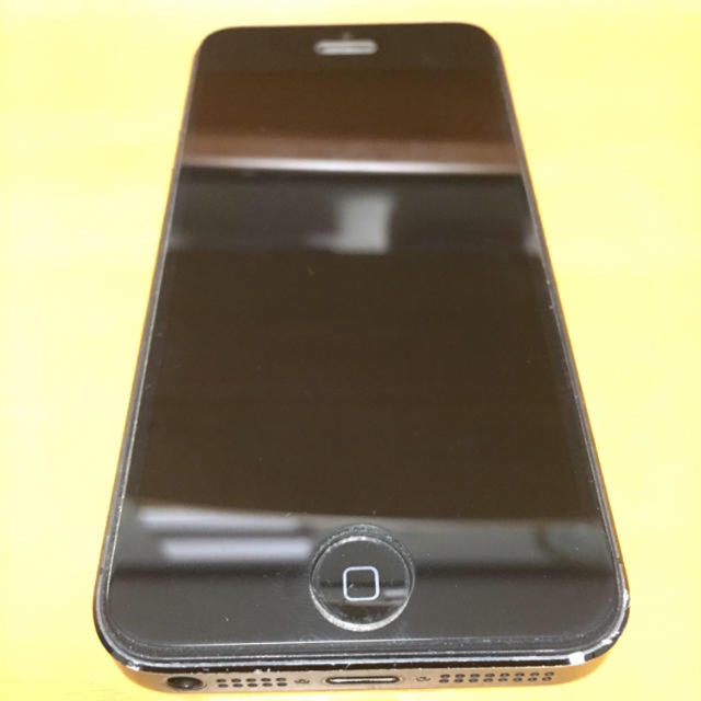 iPhone(アイフォーン)のiPhone5 32GB softbank ブラック  スマホ/家電/カメラのスマートフォン/携帯電話(スマートフォン本体)の商品写真