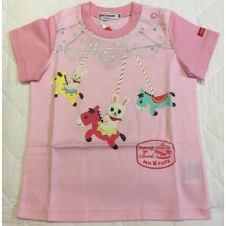 ミキハウス(mikihouse)の新品 ミキハウス Tシャツ 半そで ベビー キッズ(Ｔシャツ)