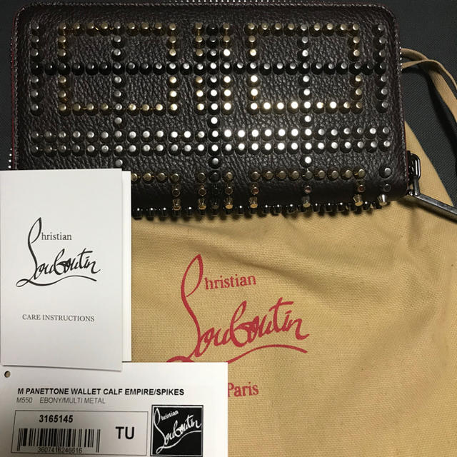 Christian Louboutin(クリスチャンルブタン)のクリスチャンルブタン ルブタンスタッズ長財布 メンズのファッション小物(長財布)の商品写真