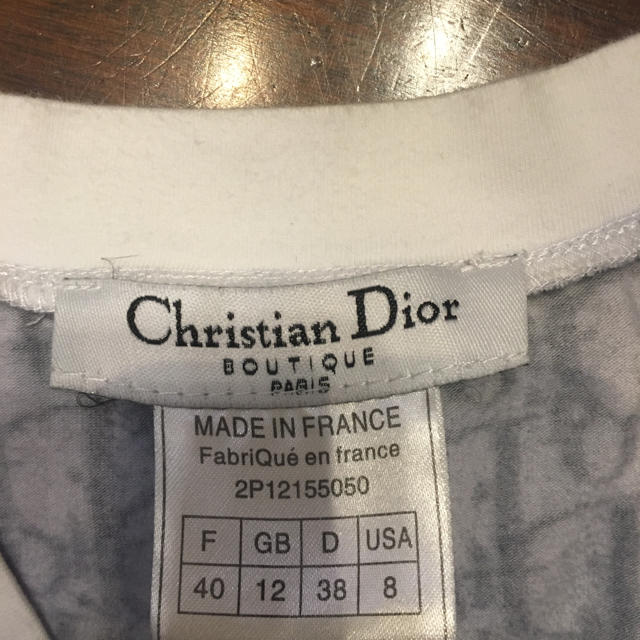 Christian Dior(クリスチャンディオール)の正規品 トロッター クリスチャンディオール カットソー レディースのトップス(カットソー(長袖/七分))の商品写真