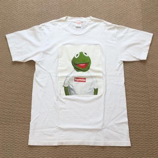 シュプリーム(Supreme)のSupreme 08SS kermit tee ホワイト(Tシャツ/カットソー(半袖/袖なし))