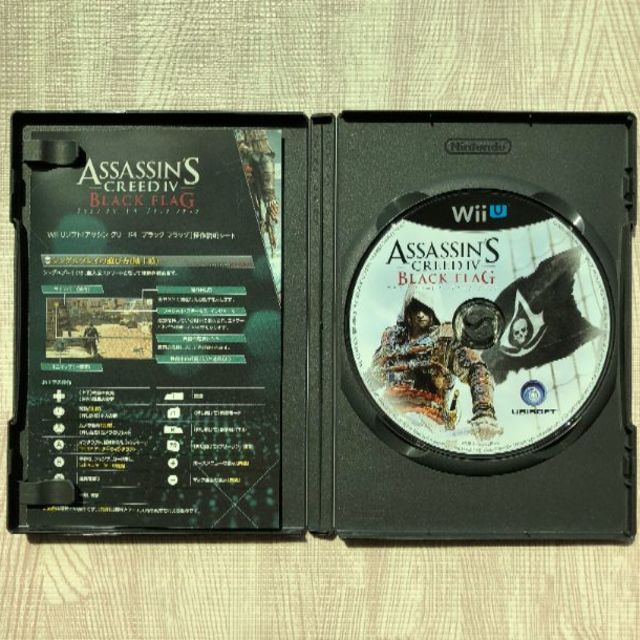 Wii U(ウィーユー)のWiiU アサシンクリード4 ブラックフラッグ エンタメ/ホビーのゲームソフト/ゲーム機本体(家庭用ゲームソフト)の商品写真