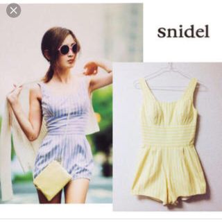 スナイデル(SNIDEL)のロンパース(オールインワン)