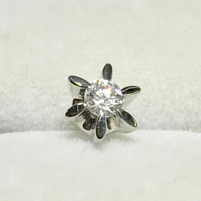 仕上済☆PT900☆D-0.1×2☆計0.2ct☆ダイヤモンドピアス☆