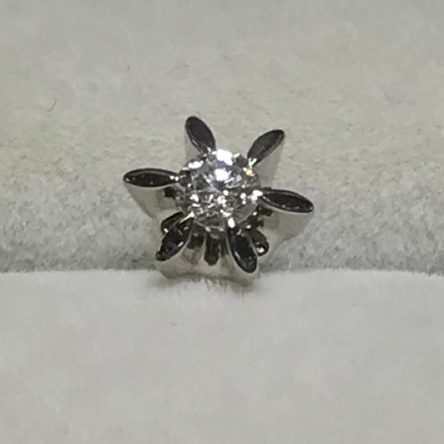 仕上済☆PT900☆D-0.1×2☆計0.2ct☆ダイヤモンドピアス☆