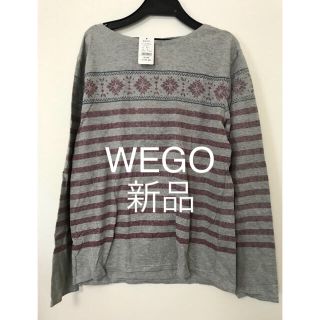 ウィゴー(WEGO)のWEGO  新品 カットソー メンズ　Ｍ　★ 新品★ (Tシャツ/カットソー(七分/長袖))