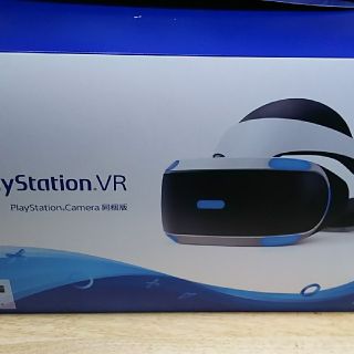 プレイステーションヴィーアール(PlayStation VR)のPSVR 新型モデル PScamera同梱版 ＣＵＨＪ-16003 中古美品 (家庭用ゲーム機本体)