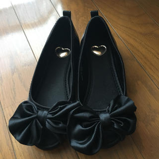 エイチアンドエム(H&M)のパンプス キッズ ペタンコシューズ バレエシューズ 女の子 18cm　靴(フォーマルシューズ)