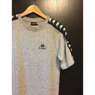 カッパ(Kappa)のカッパ【Kappa】tシャツ  カットソー ロゴテープ 90s 90's(Tシャツ/カットソー(半袖/袖なし))