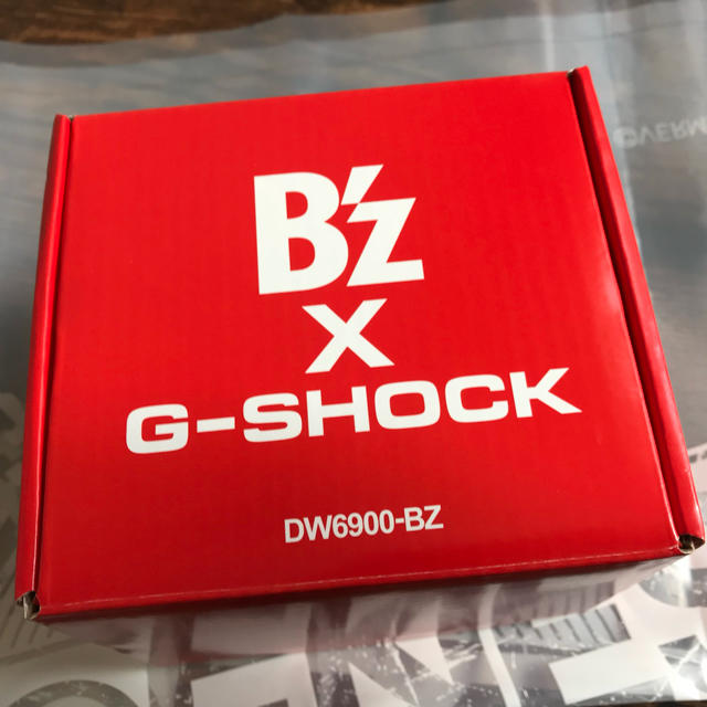 G-SHOCK(ジーショック)のB'z ✖️ G- shock レッド メンズの時計(腕時計(デジタル))の商品写真