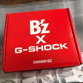 ジーショック(G-SHOCK)のB'z ✖️ G- shock レッド(腕時計(デジタル))