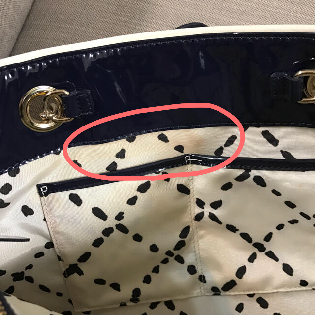 kate spade new york(ケイトスペードニューヨーク)のkate spade♣️ボーダー バッグ レディースのバッグ(トートバッグ)の商品写真