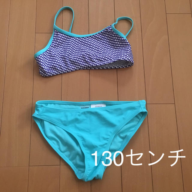 Old Navy(オールドネイビー)のOLD  NAVYオールドネイビー水着130センチ キッズ/ベビー/マタニティのキッズ服女の子用(90cm~)(水着)の商品写真