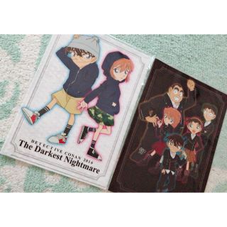 ショウガクカン(小学館)の名探偵コナン♡純黒の悪夢♡クリアファイル2枚セット♡青山剛昌(クリアファイル)