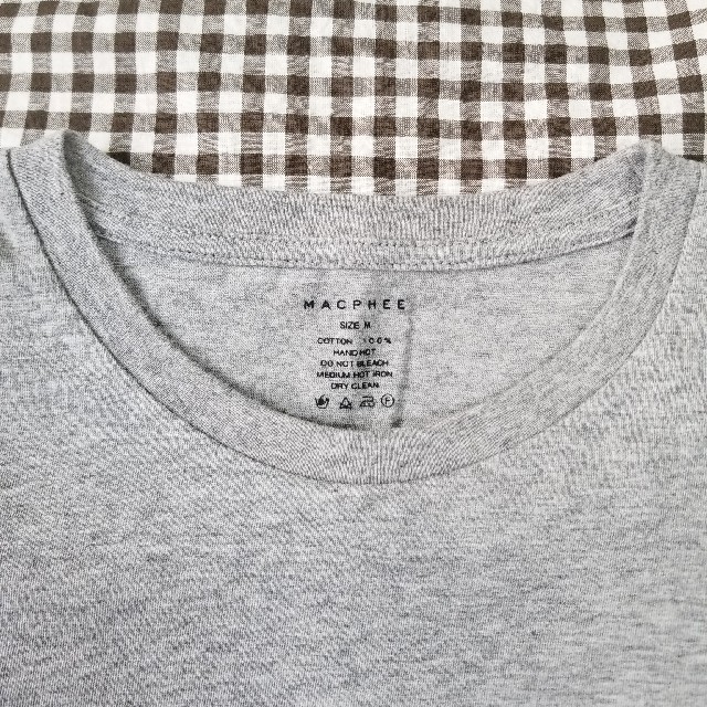 TOMORROWLAND(トゥモローランド)のマカフィー * クルーネックTシャツ レディースのトップス(Tシャツ(半袖/袖なし))の商品写真