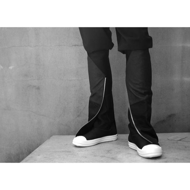 新品RICK OWENS DRKSHDW レイヤードネオプレンロングブーツ41