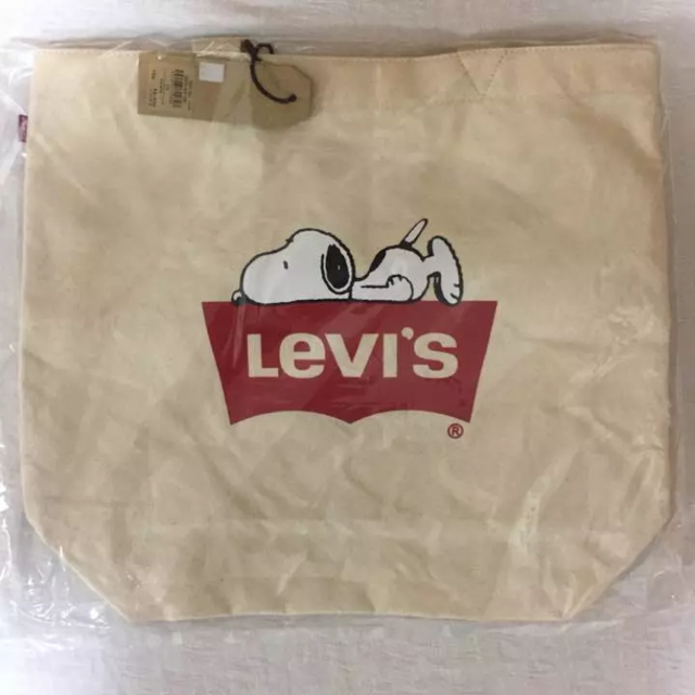 Levi's(リーバイス)のリーバイス LEVI'S PEANUTS スヌーピー トートバッグ サブバック レディースのバッグ(トートバッグ)の商品写真