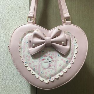 アンジェリックプリティー(Angelic Pretty)のディズニーストア Angelic Pretty コラボ ハートバッグ(ハンドバッグ)