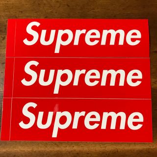 シュプリーム(Supreme)のsupreme ステッカー３枚セット(シール)